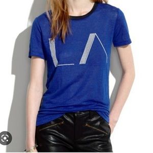 Madewell Linen LA Ringer Tee